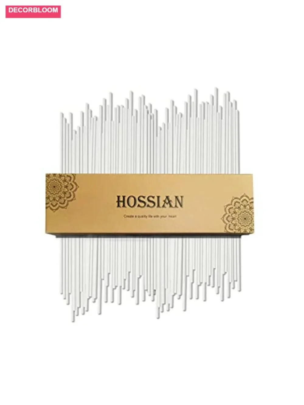 50 Natural Fiber Reed Diffuser Sticks for Essential Oil Aromatherapy Spa